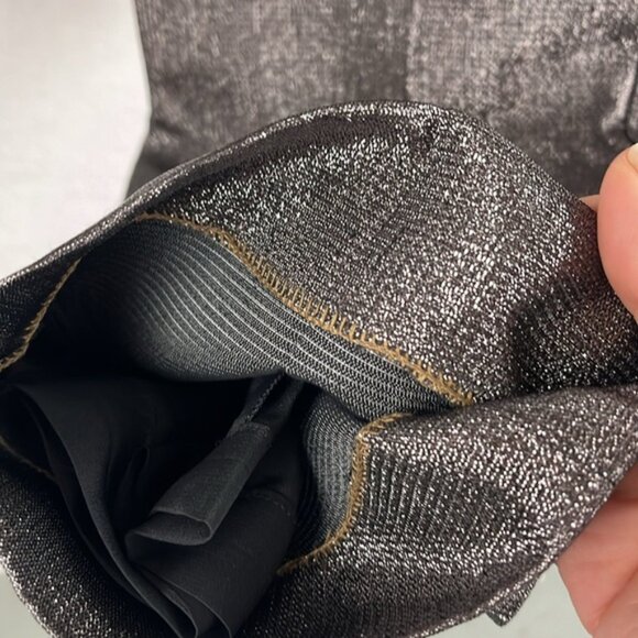 Chloe metallic lame pant crop 38 - Picture 9 of 10